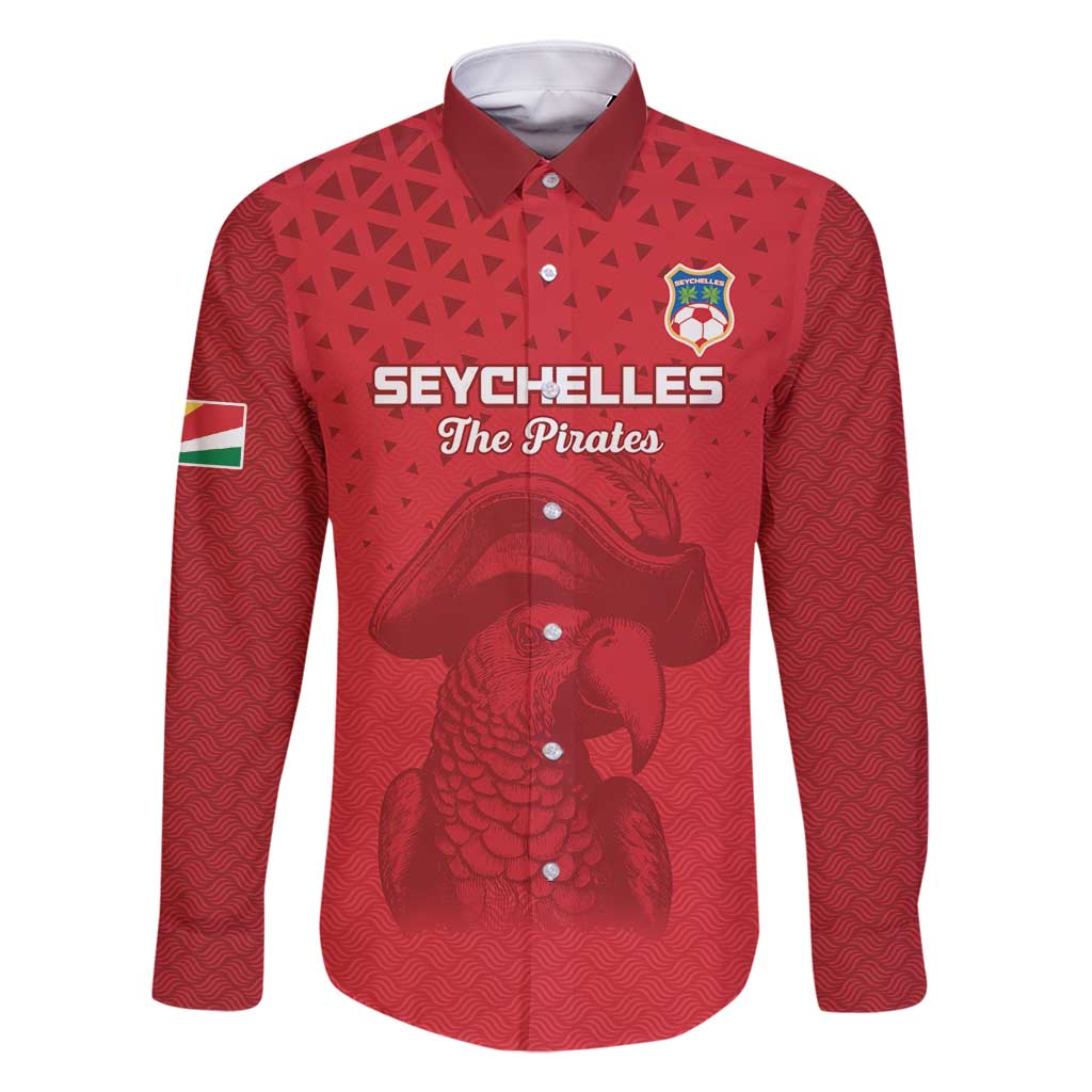 Custom Seychelles Football Family Matching Long Sleeve Bodycon Dress and Hawaiian Shirt Go The Pirates - Wonder Print Shop