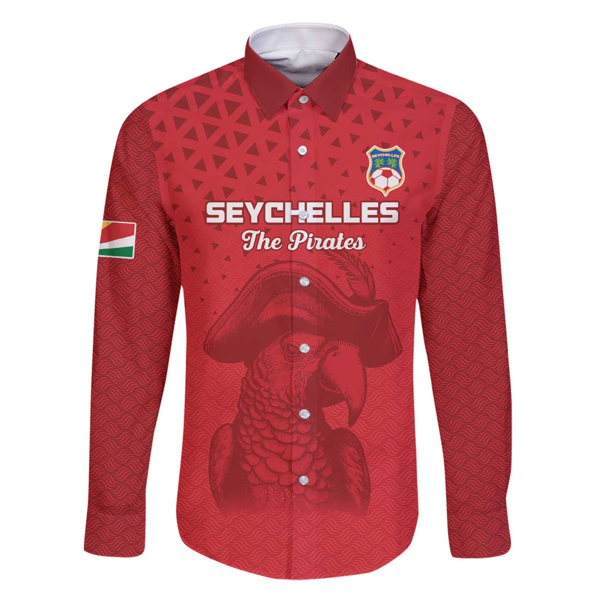 Custom Seychelles Football Family Matching Off The Shoulder Long Sleeve Dress and Hawaiian Shirt Go The Pirates - Wonder Print Shop