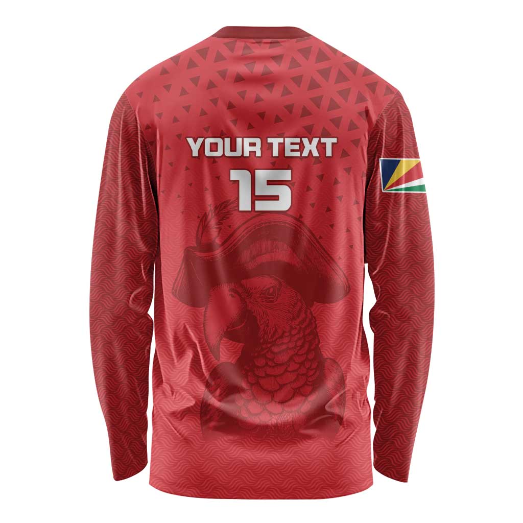 Custom Seychelles Football Long Sleeve Shirt Go The Pirates - Wonder Print Shop