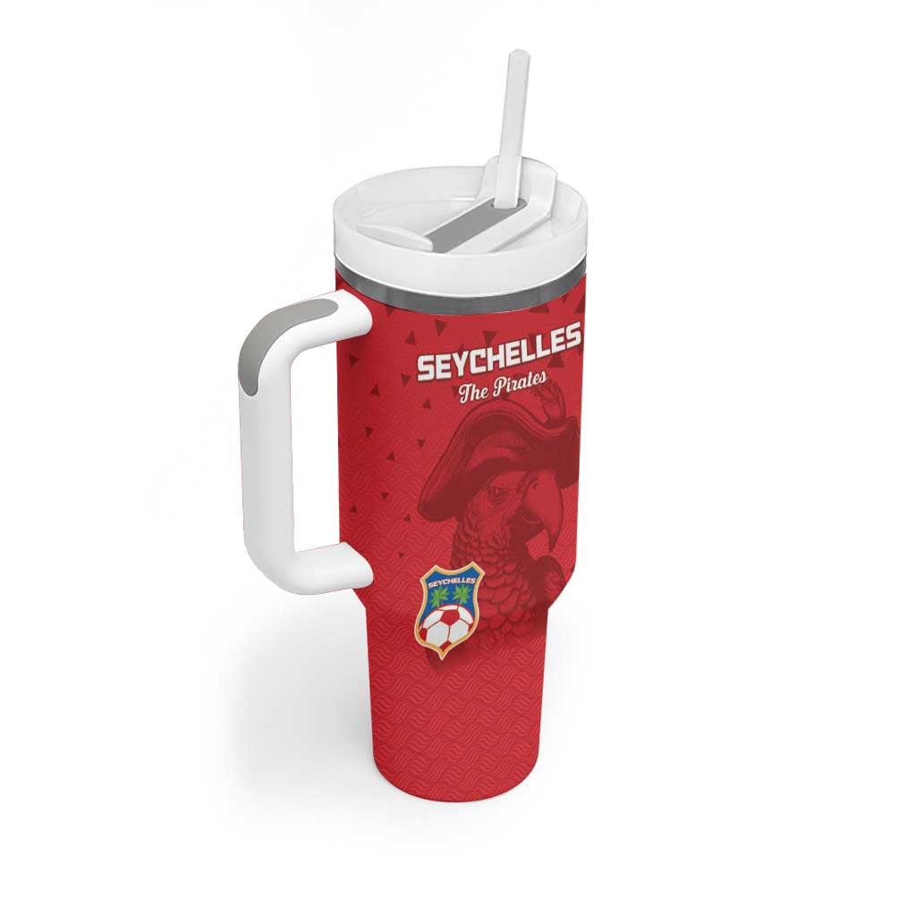 Custom Seychelles Football Tumbler With Handle Go The Pirates - Wonder Print Shop