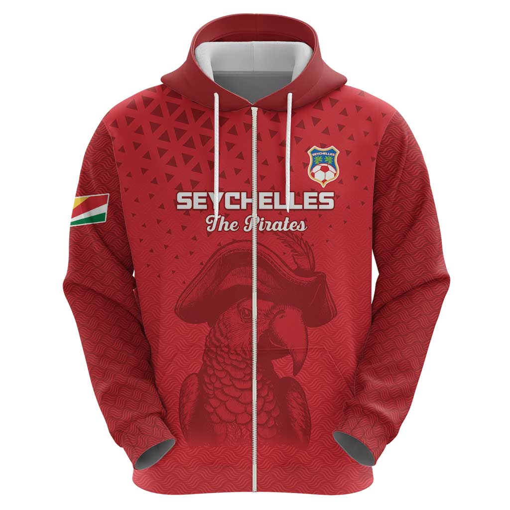 Custom Seychelles Football Zip Hoodie Go The Pirates - Wonder Print Shop