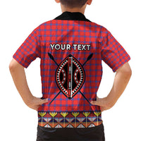 Personalised Kenya Maasai Shuka Hawaiian Shirt Mix Dashiki - Beadwork Pattern - Wonder Print Shop