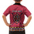 Personalised Kenya Maasai Shuka Hawaiian Shirt Mix Dashiki - Beadwork Pattern - Wonder Print Shop