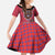 Personalised Kenya Maasai Shuka Kid Short Sleeve Dress Mix Dashiki - Beadwork Pattern - Wonder Print Shop