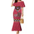Personalised Kenya Maasai Shuka Mermaid Dress Mix Dashiki - Beadwork Pattern - Wonder Print Shop