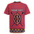 Personalised Kenya Maasai Shuka Rugby Jersey Mix Dashiki - Beadwork Pattern - Wonder Print Shop