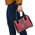 Kenya Maasai Shuka Shoulder Handbag Mix Dashiki - Beadwork Pattern