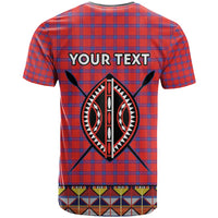 Personalised Kenya Maasai Shuka T Shirt Mix Dashiki - Beadwork Pattern - Wonder Print Shop