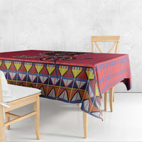 Kenya Maasai Shuka Tablecloth Mix Dashiki - Beadwork Pattern - Wonder Print Shop