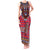 Personalised Kenya Maasai Shuka Tank Maxi Dress Mix Dashiki - Beadwork Pattern - Wonder Print Shop