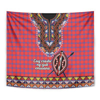 Kenya Maasai Shuka Tapestry Mix Dashiki - Beadwork Pattern - Wonder Print Shop