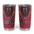 Personalized Kenya Maasai Shuka Tumbler Cup Mix Dashiki - Beadwork Pattern - Wonder Print Shop