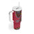 Personalized Kenya Maasai Shuka Tumbler With Handle Mix Dashiki - Beadwork Pattern - Wonder Print Shop