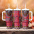 Personalized Kenya Maasai Shuka Tumbler With Handle Mix Dashiki - Beadwork Pattern - Wonder Print Shop