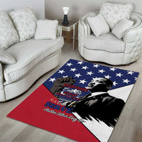 Happy MLK Day Area Rug Everybody Can Be Great Because Everybody Can Serve - Wonder Print Shop