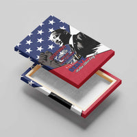 Happy MLK Day Canvas Wall Art Everybody Can Be Great Because Everybody Can Serve - Wonder Print Shop