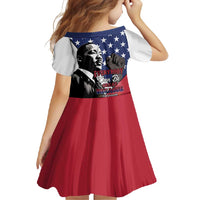 Happy MLK Day Family Matching Off Shoulder Maxi Dress and Hawaiian Shirt Everybody Can Be Great Because Everybody Can Serve - Wonder Print Shop