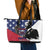 Happy MLK Day Leather Tote Bag Everybody Can Be Great Because Everybody Can Serve - Wonder Print Shop