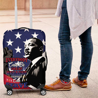 Happy MLK Day Luggage Cover Everybody Can Be Great Because Everybody Can Serve - Wonder Print Shop
