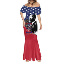 Happy MLK Day Mermaid Dress Everybody Can Be Great Because Everybody Can Serve - Wonder Print Shop