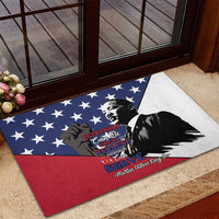 Happy MLK Day Rubber Doormat Everybody Can Be Great Because Everybody Can Serve - Wonder Print Shop