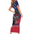 Happy MLK Day Short Sleeve Bodycon Dress Everybody Can Be Great Because Everybody Can Serve - Wonder Print Shop