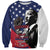 Happy MLK Day Sweatshirt Everybody Can Be Great Because Everybody Can Serve - Wonder Print Shop