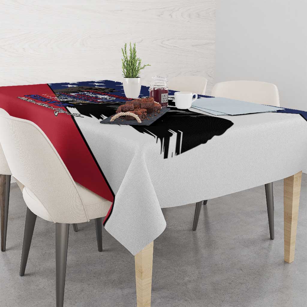 Happy MLK Day Tablecloth Everybody Can Be Great Because Everybody Can Serve - Wonder Print Shop