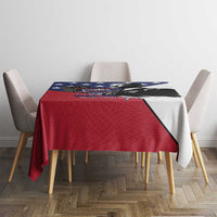 Happy MLK Day Tablecloth Everybody Can Be Great Because Everybody Can Serve - Wonder Print Shop