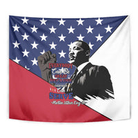 Happy MLK Day Tapestry Everybody Can Be Great Because Everybody Can Serve - Wonder Print Shop