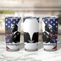Happy MLK Day Tumbler Cup Everybody Can Be Great Because Everybody Can Serve - Wonder Print Shop