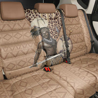 South Africa Zulu People Back Car Seat Cover Zulu Warrior - Wonder Print Shop