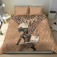 South Africa Zulu People Bedding Set Zulu Warrior - Wonder Print Shop