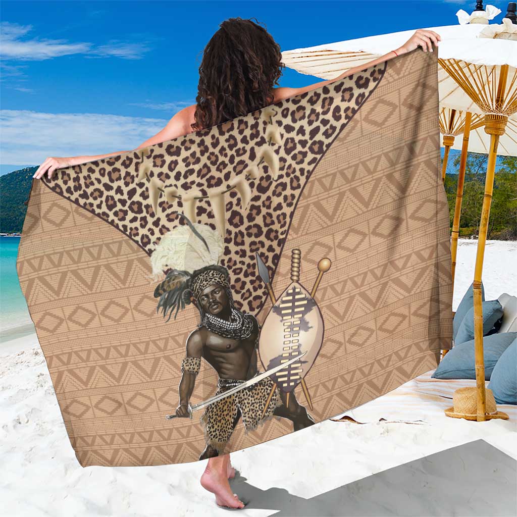 South Africa Zulu People Sarong Zulu Warrior - Wonder Print Shop