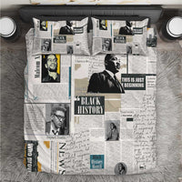 Civil Rights Leaders Bedding Set Newspaper Print Style - Wonder Print Shop