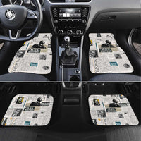 Civil Rights Leaders Car Mats Newspaper Print Style - Wonder Print Shop