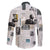 Civil Rights Leaders Family Matching Off Shoulder Maxi Dress and Hawaiian Shirt Newspaper Print Style - Wonder Print Shop