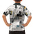 Civil Rights Leaders Family Matching Short Sleeve Bodycon Dress and Hawaiian Shirt Newspaper Print Style - Wonder Print Shop