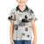 Civil Rights Leaders Family Matching Short Sleeve Bodycon Dress and Hawaiian Shirt Newspaper Print Style - Wonder Print Shop