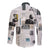 Civil Rights Leaders Long Sleeve Button Shirt Newspaper Print Style - Wonder Print Shop