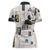 Civil Rights Leaders Women Polo Shirt Newspaper Print Style - Wonder Print Shop