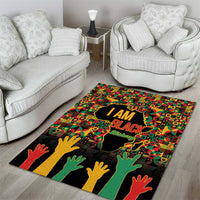 Black History Month Area Rug I Am Black History - Wonder Print Shop