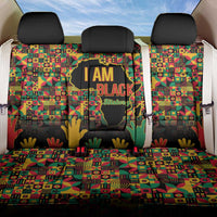 Black History Month Back Car Seat Cover I Am Black History - Wonder Print Shop