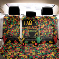 Black History Month Back Car Seat Cover I Am Black History - Wonder Print Shop