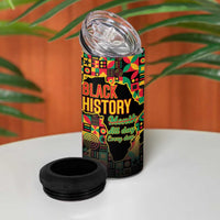 Black History Month 4 in 1 Can Cooler Tumbler I Am Black History - Wonder Print Shop
