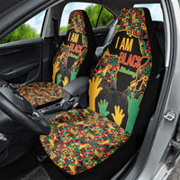 Black History Month Car Seat Cover I Am Black History - Wonder Print Shop