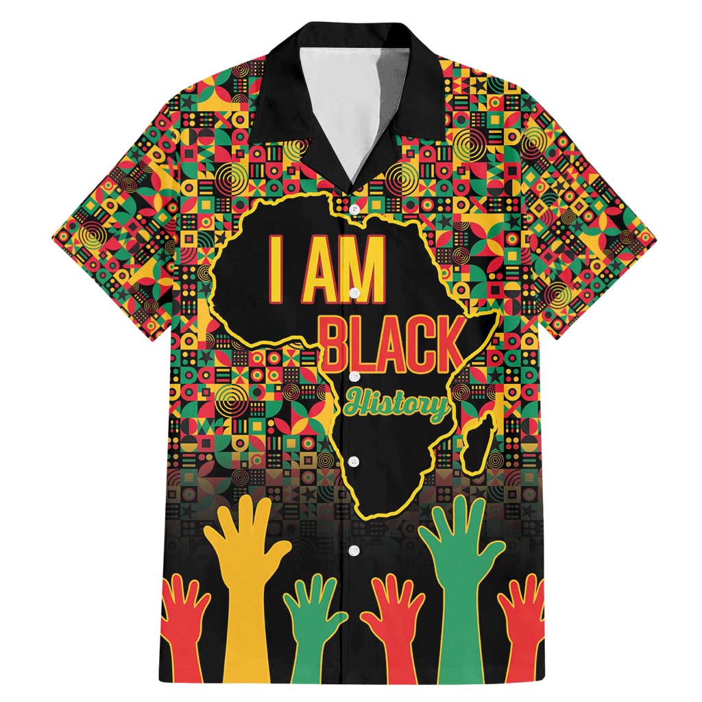 Black History Month Family Matching Mermaid Dress and Hawaiian Shirt I Am Black History - Wonder Print Shop