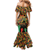 Black History Month Family Matching Mermaid Dress and Hawaiian Shirt I Am Black History - Wonder Print Shop