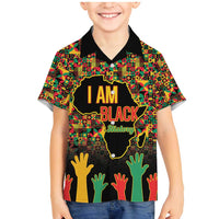 Black History Month Family Matching Mermaid Dress and Hawaiian Shirt I Am Black History - Wonder Print Shop
