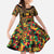 Black History Month Family Matching Off The Shoulder Long Sleeve Dress and Hawaiian Shirt I Am Black History - Wonder Print Shop